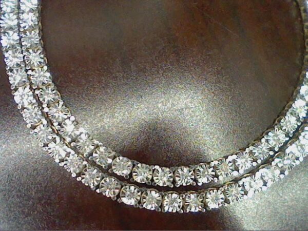 10KT 2.53CT D- FANUC NECKLACE