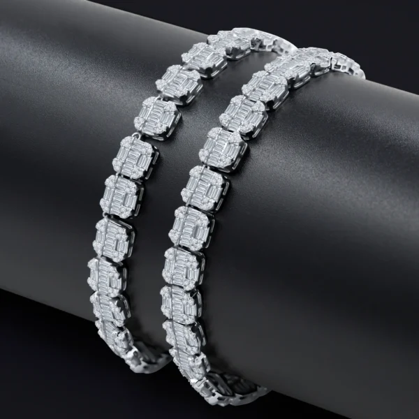 ZEPHYRITH 925 SILVER CHAIN CZ