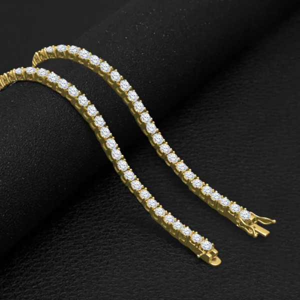 SPARKLE 925 SILVER TENNIS 3MM CHAIN