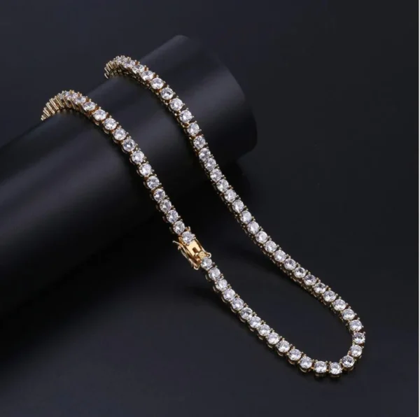 SPARKLE 3MM 925 SILVER Tennis Choker Bundle