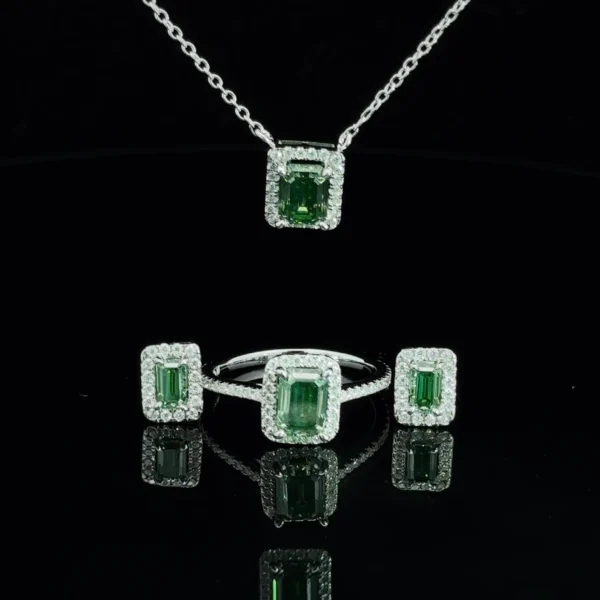GRANDIOSE 3.50 CTW 925 WOMENS MOISSANITE JEWELLERY BUNDEL