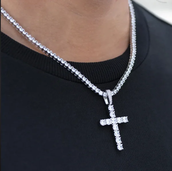 SPARKLE 3MM 925 Silver Tennis Choker Bundle